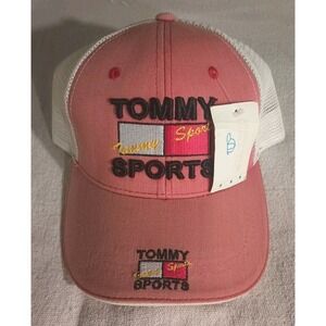 Tommy Hilfiger Sports Trucker Mesh Adjustable Snapback Hat‎ New with Tags